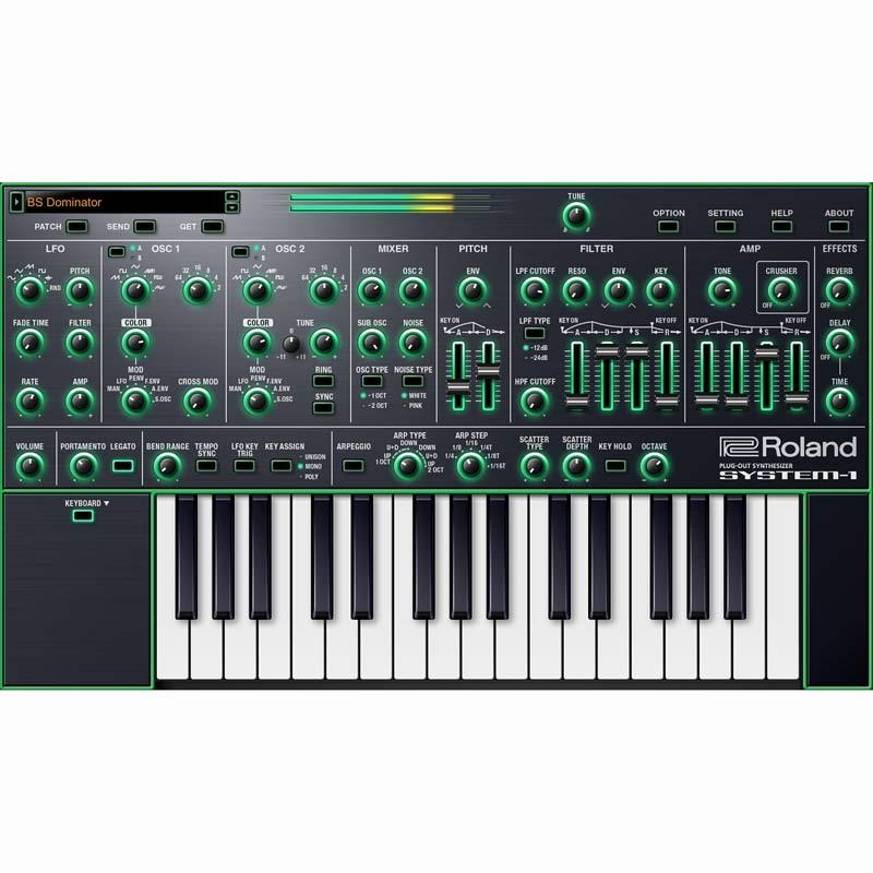 Roland SYSTEM-1 Software Synthesizer [Lifetime Key] (ローランド)(ソフトシンセ)(オンライン納品)