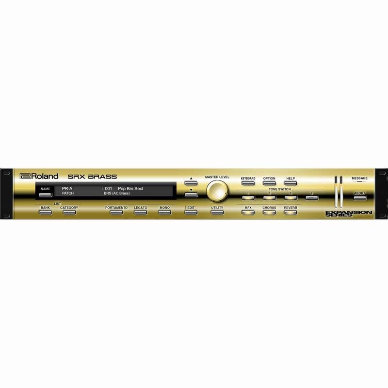 Roland SRX BRASS Software Synthesizer  [Lifetime Key] (ローランド)(ソフトシンセ)(オンライン納品)