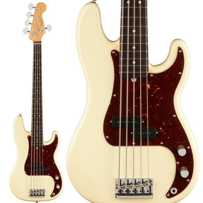 Fender USA American Professional II Precision Bass V (Olympic White/Rosewood) 【特価】