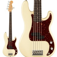 American Professional II Precision Bass V (Olympic White/Rosewood) 【特価】