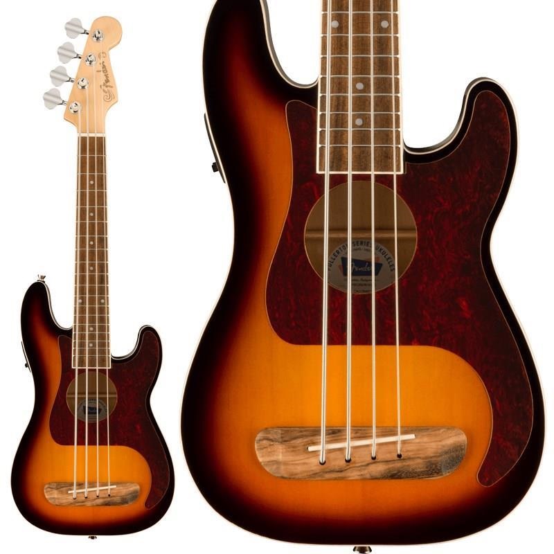 Fender Acoustics Fullerton Precision Bass Uke (3-Color Sunburst/Walnut Fingerboard) 【特価】