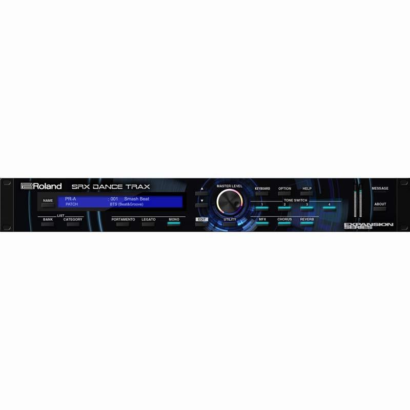 Roland SRX DANCE TRAX Software Synthesizer  [Lifetime Key] (ローランド)(ソフトシンセ)(オンライン納品)
