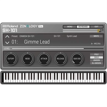 SH-101 Model Expansion [Lifetime Key] (ローランド)(ソフトシンセ)(オンライン納品)