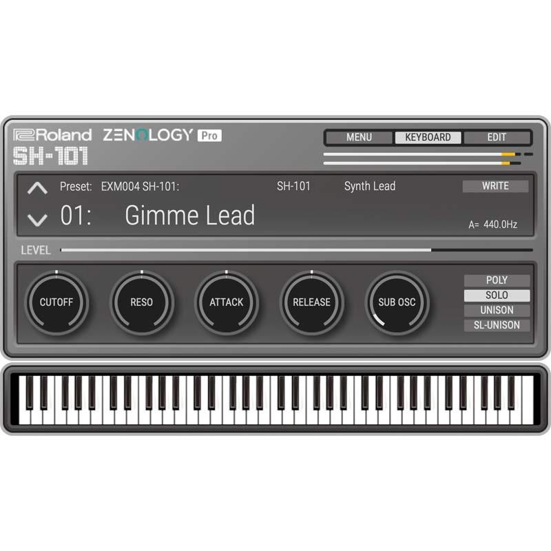 Roland SH-101 Model Expansion [Lifetime Key] (ローランド)(ソフトシンセ)(オンライン納品)