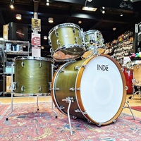 USED 中古 Flex-Tuned Maple 4pc Drum Kit [22BD，16FT，12&10TT] -Matte Olive Lacquer【ドラムケース付属】