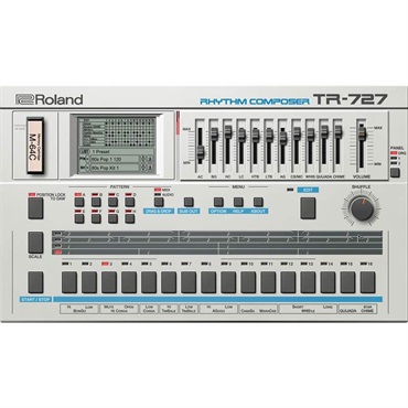 TR-727 Software Rhythm Composer [Lifetime Key] (ローランド)(ソフトシンセ)(オンライン納品)
