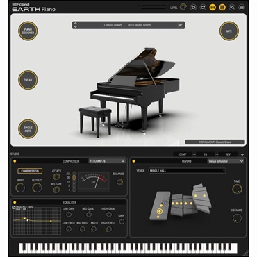 Roland EARTH Piano Software Synthesizer [Lifetime Key] (ローランド)(ソフトシンセ)(オンライン納品)