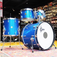 USED 中古 USA Custom 4pc Drum Kit -Blue Sparkle- [BD22，FT14、TT12、TT10]