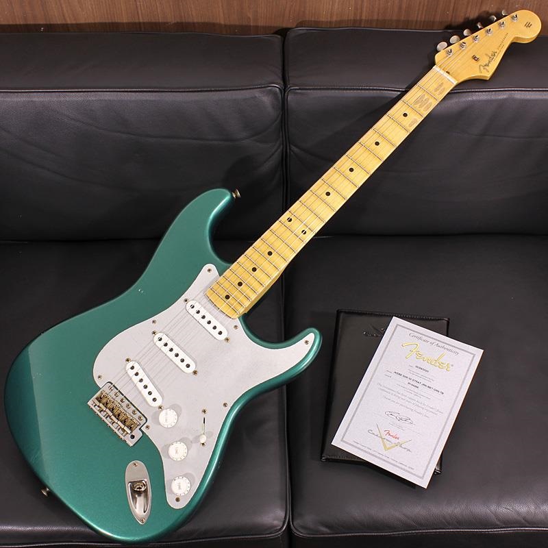 Fender Custom Shop IKEBE 50th Anniversary 1955 Stratocaster Journeyman Relic Metallic Green SN. R144466