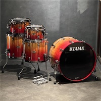 WBS52RZBBS-VBF [Starclassic Walnut/Birch 5pcs Kit - Bosse Fonce Outer Ply w/Black Nickel Shell Hardware]【限定品】【店頭展示特価品】