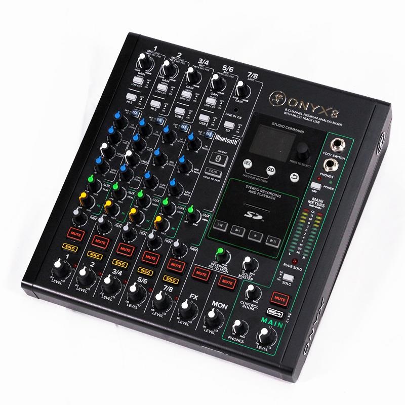 MACKIE Onyx8 【展示品アウトレット特価】【USB端子内蔵アナログミキサー】