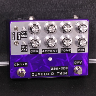 shin’s music DUMBLOID TWIN 335 Special/Over Drive Special Purple Scratch