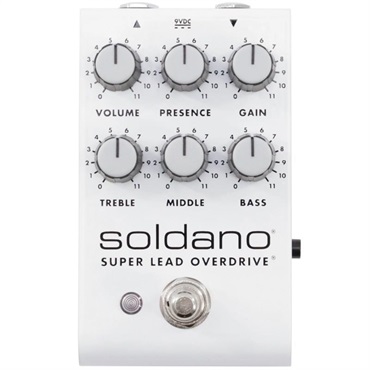 Soldano エフェクター Soldano ODとクランチを1つのペダルで「SLO PLUS Pedal」発売！