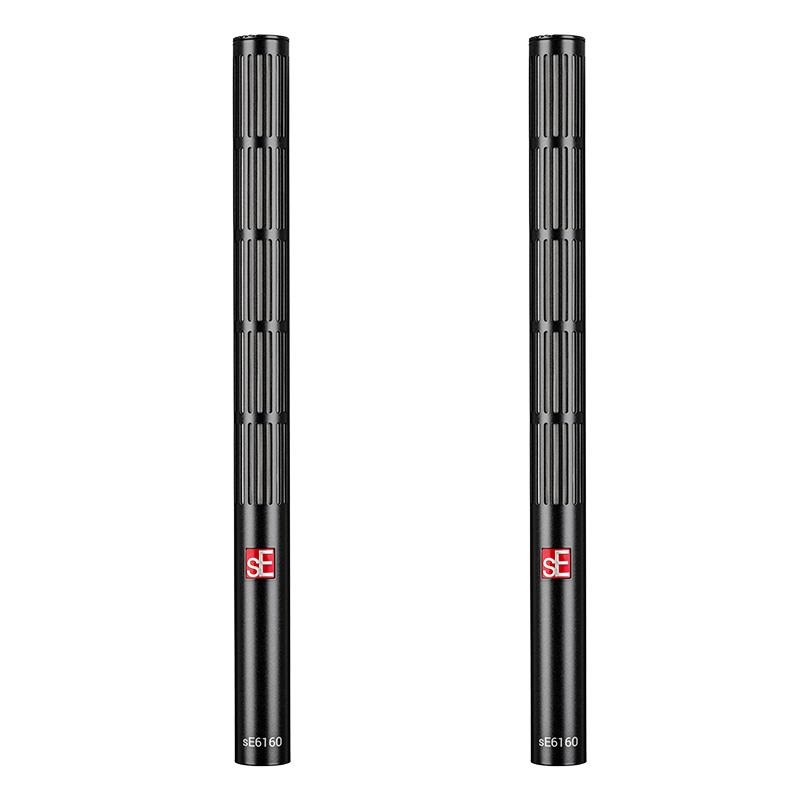 sE Electronics sE6160 Pair 【予約商品・7月18日発売予定】(マッチドペア)(エスイーエレクトロニクス)(ショットガン・マイク)(金蒸着ダイアフラム)(トゥルーコンデンサーカプセル)