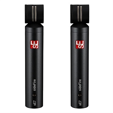 sE Electronics sE7 sideFire Pair【予約商品・7月18日発売予定】 (マッチドペア)(エスイーエレクトロニクス)(サイドアドレスタイプ)(スモールダイヤフラムコンデンサーマイク)(バックエレクトレット型)