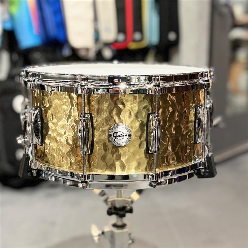 S1-6514-BRH [Full Range Snare Drum /Hammered Brass 14×6.5]【店頭展示特価品】の商品画像