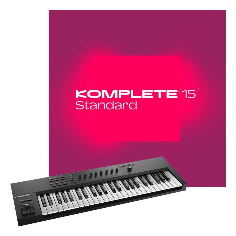 Native Instruments KOMPLETE KONTROL A49 + Komplete 15 Standard Upgrade for KSelect  【数量限定セット】(コンプリートコントロール)(ネイティブインストルメンツ)