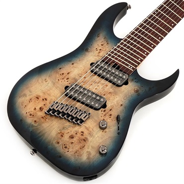 Ibanez RGMS8PB-CBS (Cosmic Blue Starburst)