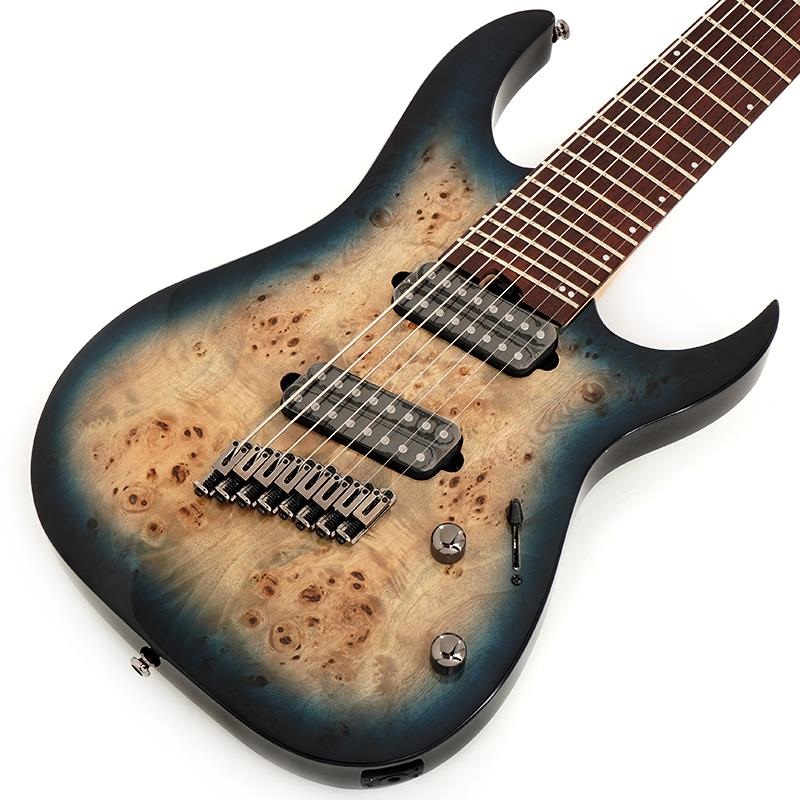 Ibanez RGMS8PB-CBS (Cosmic Blue Starburst)