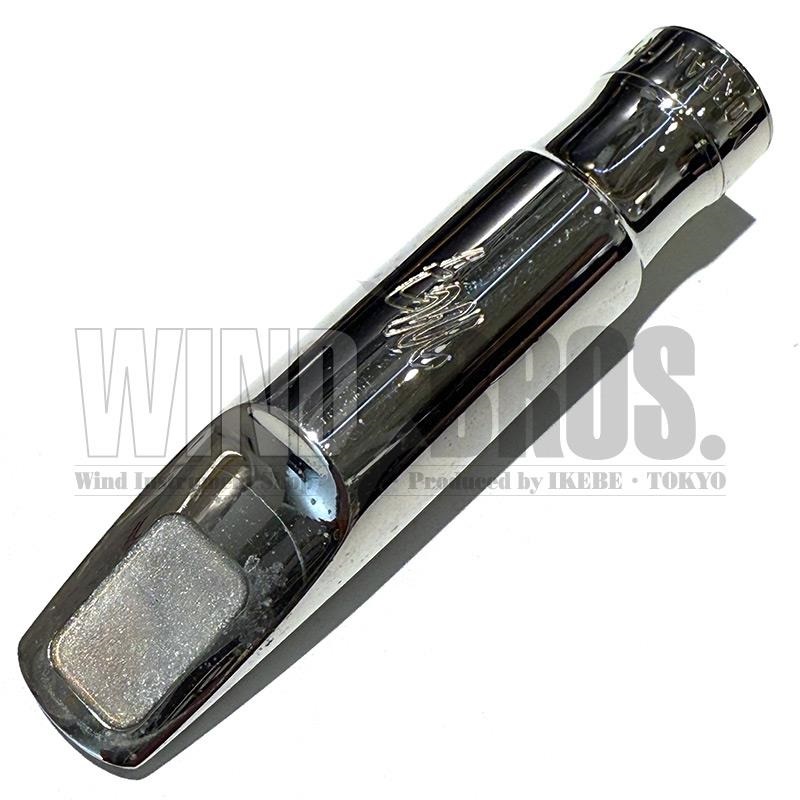 その他ブランド(管楽器・吹奏楽器) USED 中古 テナーサックス用マウスピース Morgan Fry モーガン・フライ メタル ロジウムプレート 10*/J+