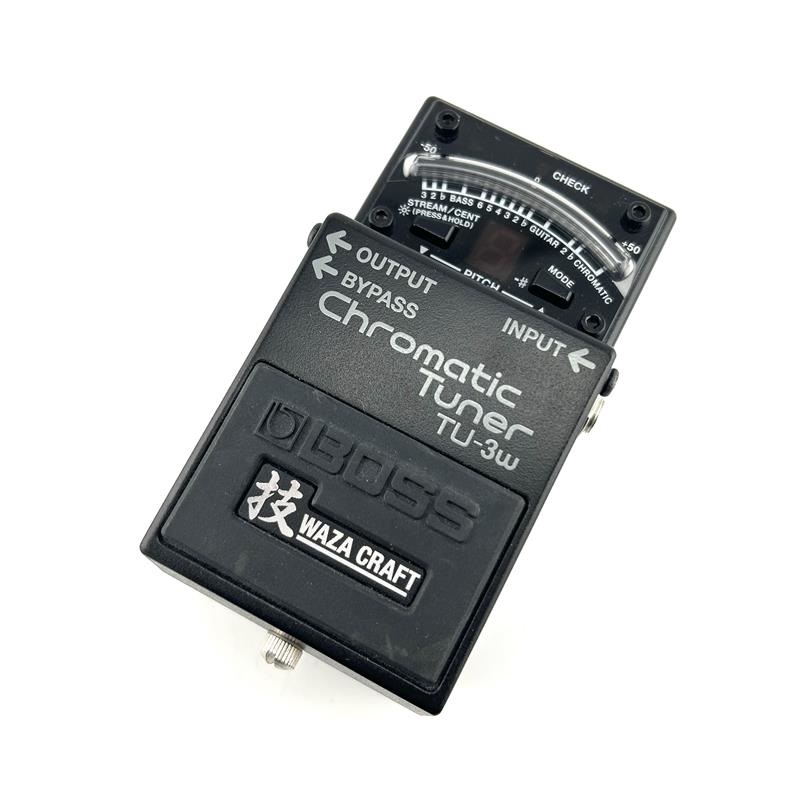 BOSS TU-3W クロマチックチューナー◆中古美品 BOSS USED 中古 TU-3W Chromatic Tuner ｜イケベ楽器店