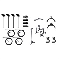 KIT-4099-DP-4C ツアリングキット マイク4本セット (ディーピーエー)(4099 CORE+)(コンデンサーマイク)(超単一指向)(スーパーカーディオイド)(MicroLock（マイクロロック）端子)(高感度モデル)