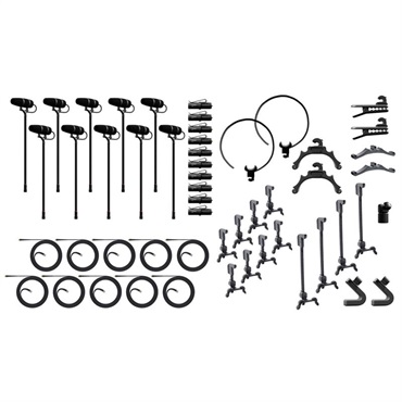 DPA KIT-4099-DP-10C ツアリングキット マイク10本セット (ディーピーエー)(4099 CORE+)(コンデンサーマイク)(超単一指向)(スーパーカーディオイド)(MicroLock（マイクロロック）端子)(高感度モデル)