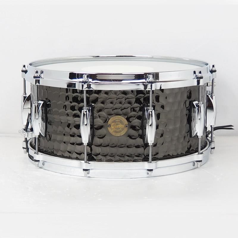 【創業50周年大決算SALE】S1-6514-BSH [Full Range Snare Drum / Hammered Black Steel 14×6.5]【店頭展示特価品】の商品画像