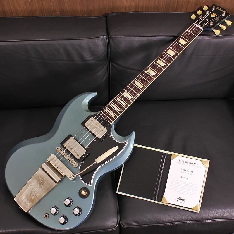 Murphy Lab 1964 SG Standard Reissue with Maestro Vibrola Light Aged Pelham Blue SN. 501504の商品画像