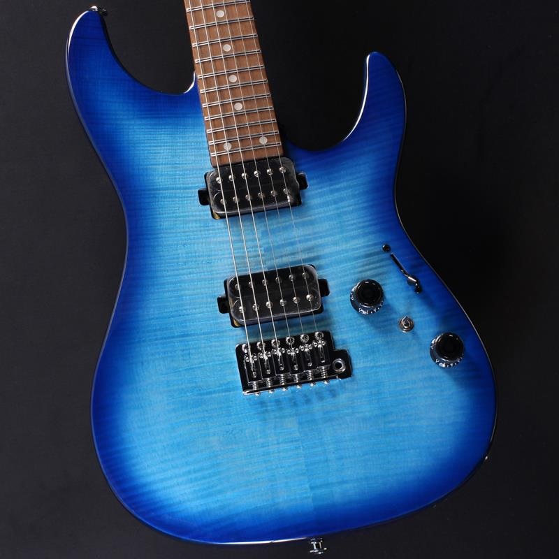 ベース TaYoka Ibanez AZ Standard AZ24S1F-TXB (Transparent Turquoise Burst