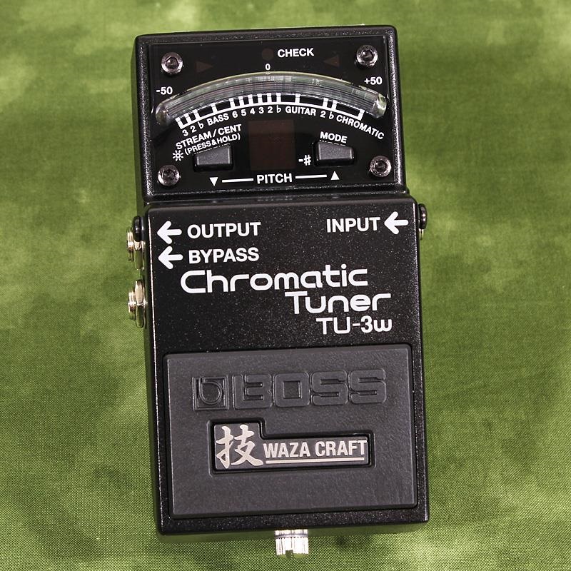 BOSS USED 中古 TU-3W (Chromatic Tuner 技 Waza Craft Series