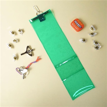 tsundrum_chan POPビニールカラビナスティックケース グリーン