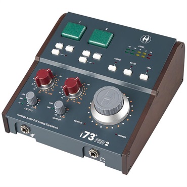 Heritage Audio i73 PRO 2 (ヘリテージ オーディオ)(USB-C接続オーディオインターフェイス)(73スタイルClass-Aプリアンプ)(2イン/4アウト)