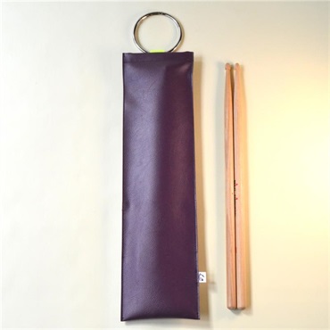 tsundrum_chan 【お試し価格】ダルカラーBIGリングカラビナスティックケース  紫