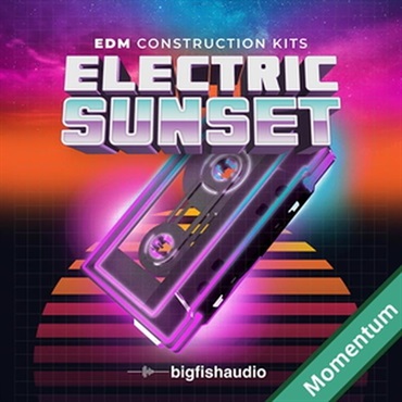BIG FISH AUDIO Electric Sunset - EDM Construction Kits MMT(オンライン納品)(2時間以内に納品)