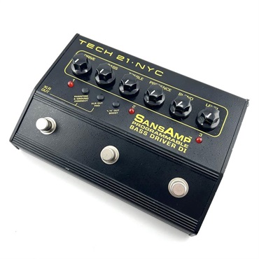 TECH21 SANSAMP BASS DRIVER DI V2 【正規輸入品】 ｜イケベ楽器