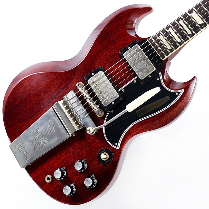 Gibson Murphy Lab 1964 SG Standard Reissue w/ Maestro Ultra Light Aged Cherry Red SN.502784