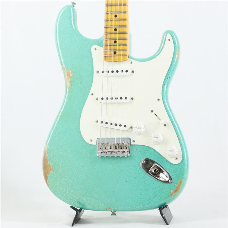 1955 Stratocaster HT Relic w/ Closet Classic Hardware (Aged Seafoam Green Sparkle) [SN.CZ585768] 【IKEBE Order Model】の商品画像