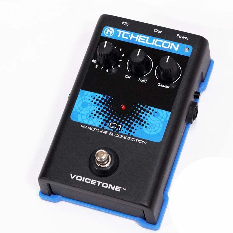 【a09561】TC-HELICON ティーシーヘリコン VOICETONE T1 ボーカルエフェクター 格安スタート TC-HELICON VoiceTone C1 ボイス用ハードチューンピッチ補正 TC