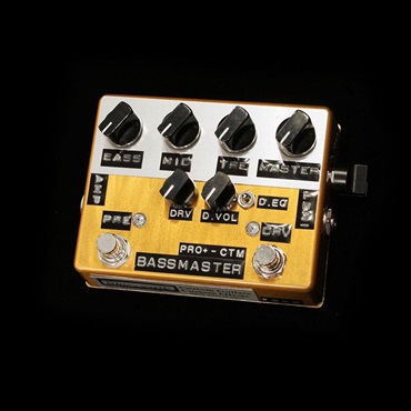 ベース Shin's Music Bass Master Preamp PRO-CTM shin's music Bass Master PRO+ CTM w/ Drive EQ Select Switch