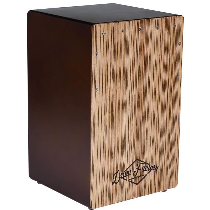 Drum Factory CAJON WAL ZEBRA FACEPLATE【カホンケース付属