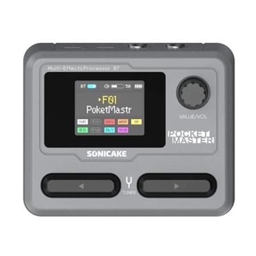 SONICAKE PocketMaster 　マルチエフェクター　パープル Sonicake ソニケーキ Pocket Master パープル エフェクター