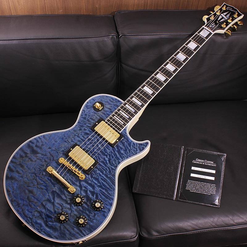 1968 Les Paul Custom 5A Quilt Maple Top Gloss Cobalt Trans Blue SN. 502578の商品画像