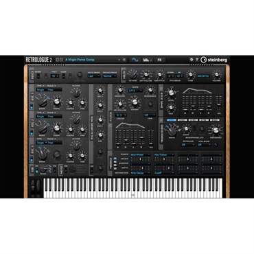 Steinberg Retrologue 2 (スタインバーグ)(レトロローグ)(シンセ音源)(オンライン納品)(2時間以内に納品)