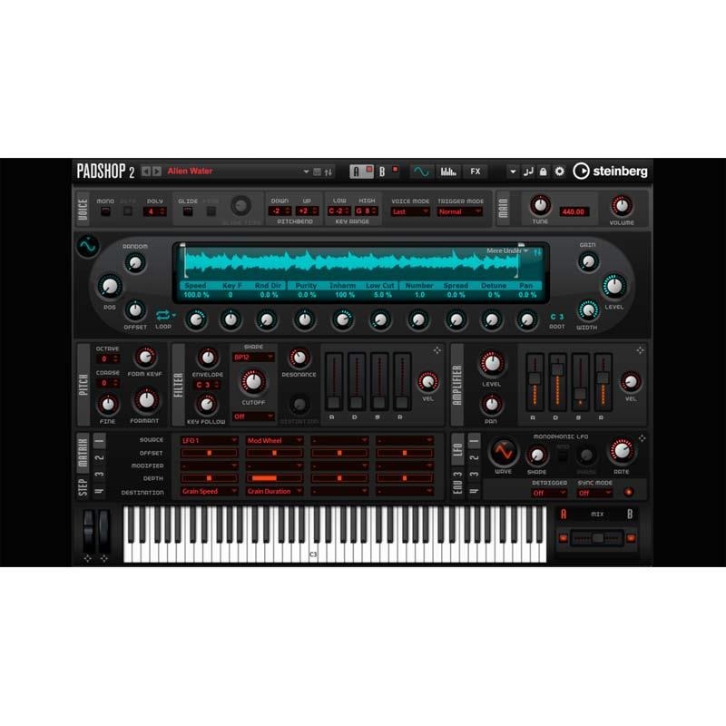 Steinberg Padshop 2 (スタインバーグ)(パッドショップ)(シンセ音源)(オンライン納品)(2時間以内に納品)