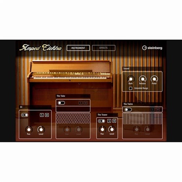 Steinberg Amped Elektra (スタインバーグ)(アンプドエレクトラ)(エレピ音源)(オンライン納品)(2時間以内に納品)