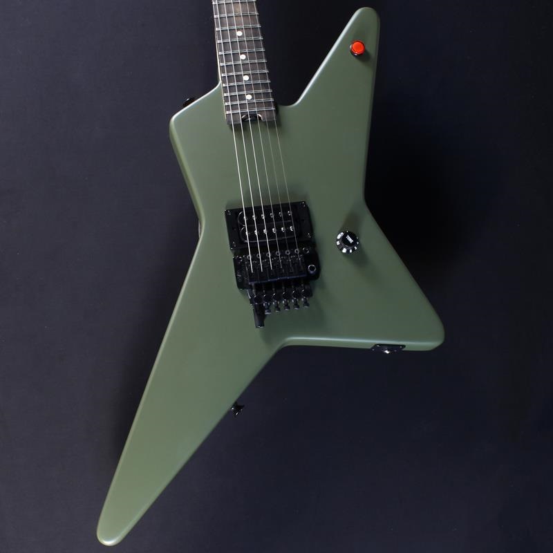 EVH Limited Edition Star (Matte Army Drab/Ebony) #EVH2203699【B級