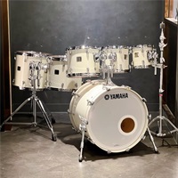 USED 中古品 Beech Custom Absolute Nouveau 6pc Drum Kit [22BD，8TT，10TT，12TT，14TT，16TT][Made in Japan/White Maica] 【ソフトケース付属】