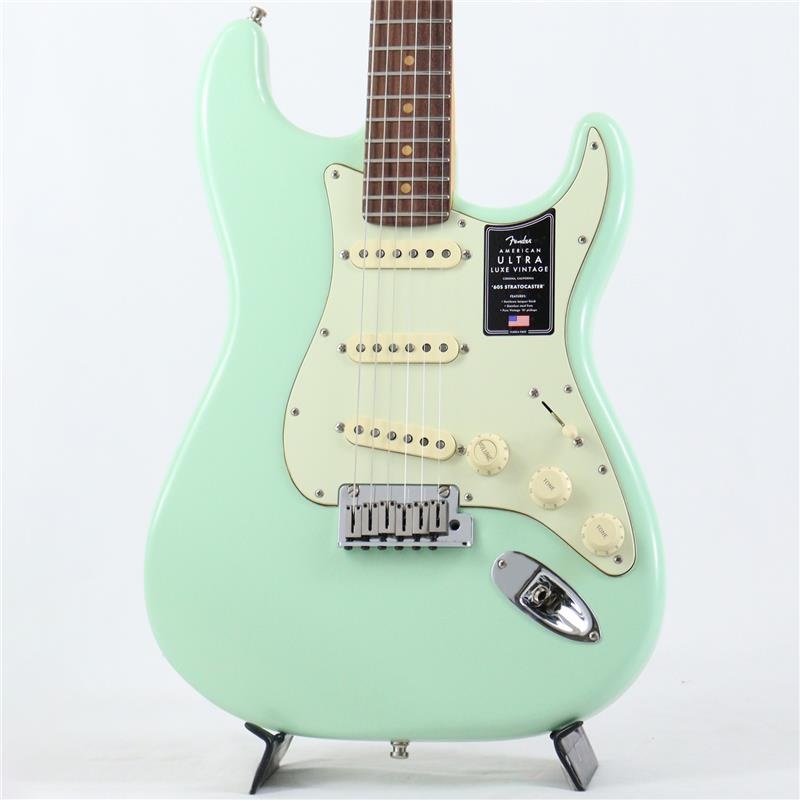 American Ultra Luxe Vintage '60s Stratocaster (Surf Green/Rosewood)の商品画像
