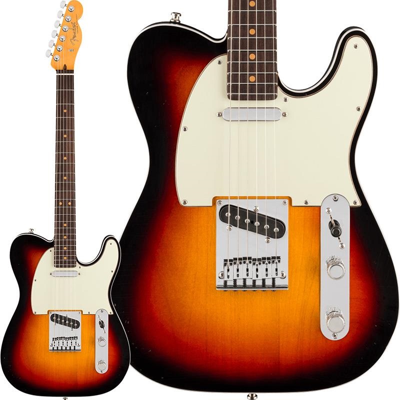 Fender USA 【8月下旬以降入荷予定】 American Ultra Luxe Vintage '60s Telecaster Custom (3-Color Sunburst/Rosewood)